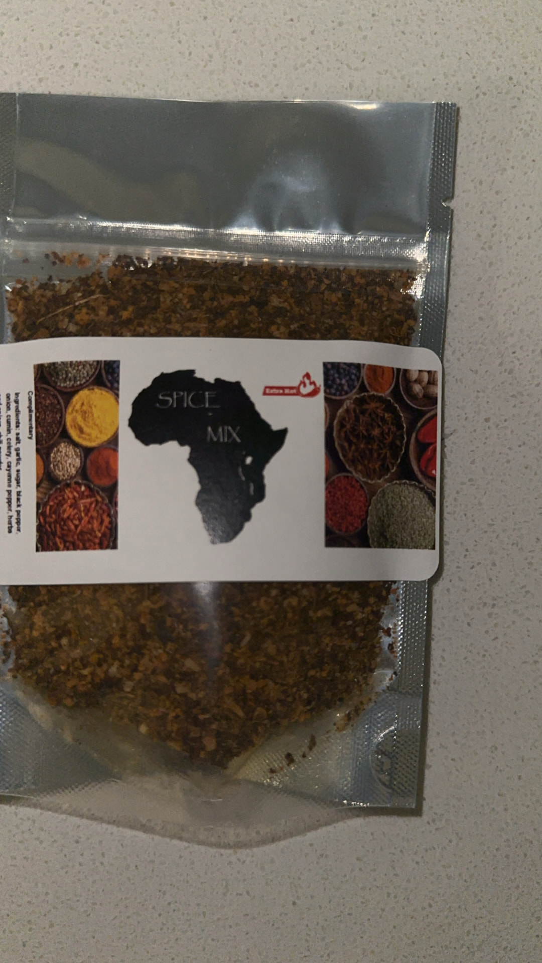 African Spice Mix β Extra Hot spice pack